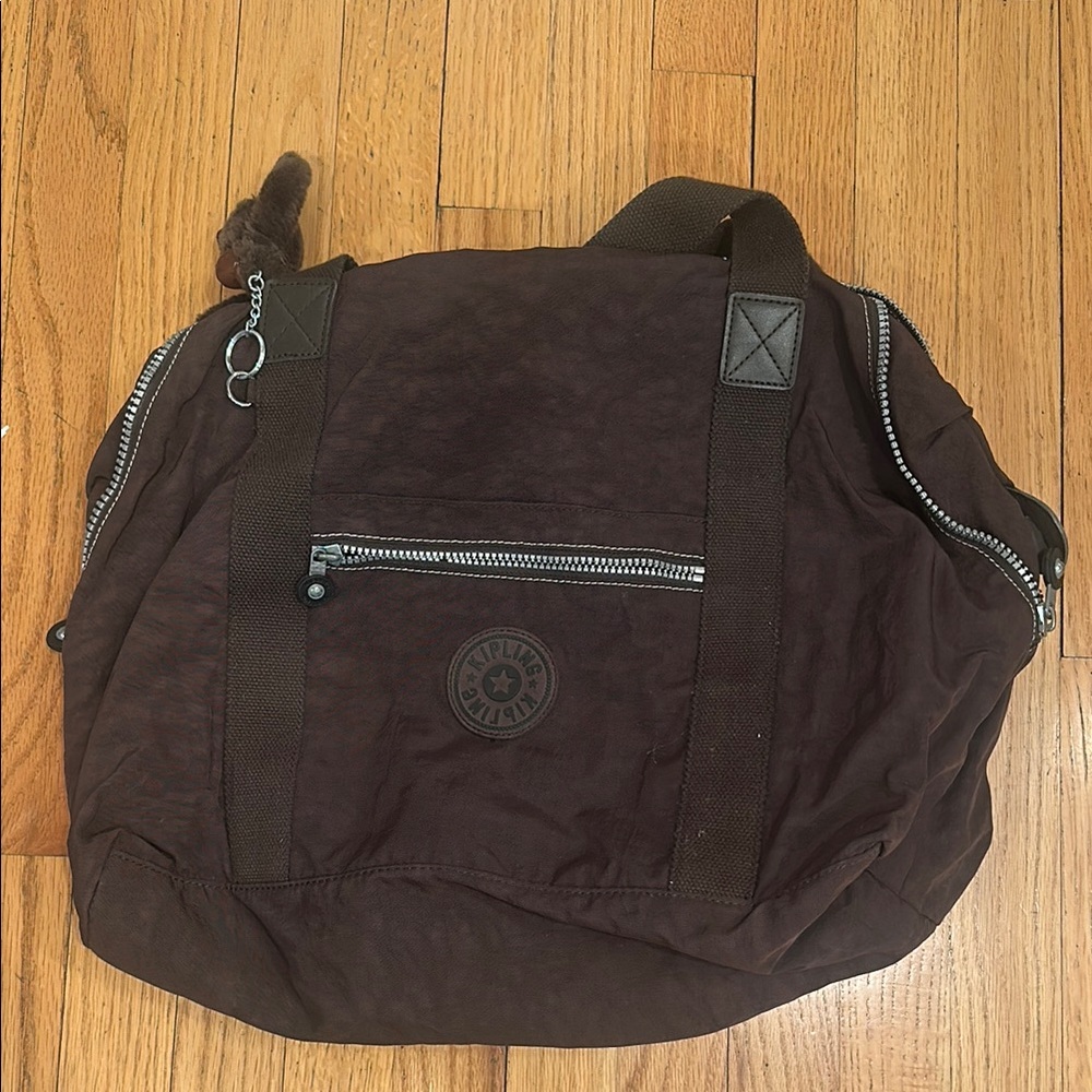 Kipling brown tote bag